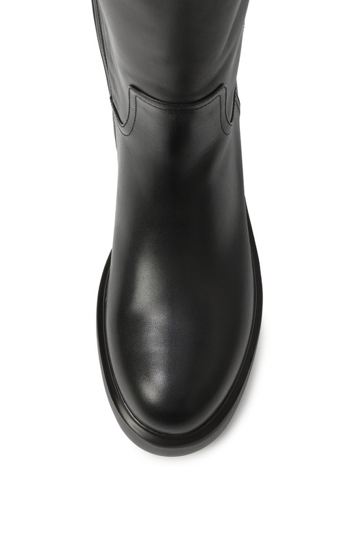 Кожаные сапоги Santoni WSEG71747SM0NVRF Чёрный  WSEG71747SM0NVRF Фото 6