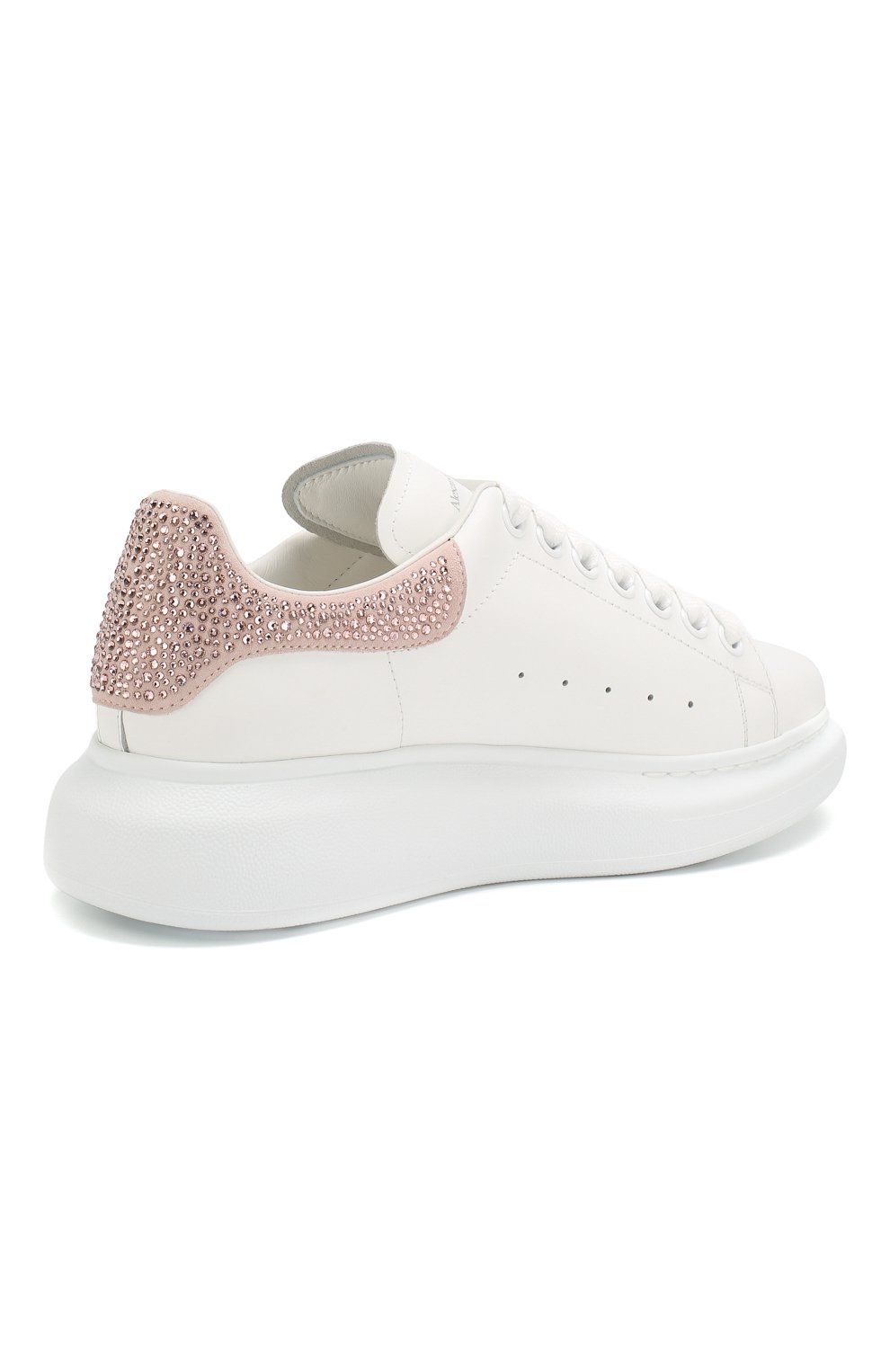 Кожаные кеды ALEXANDER MCQUEEN, арт. 559693/WHTQM, фото 4