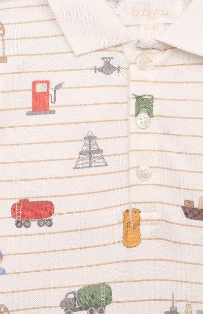 Хлопковое поло BABYBU, арт. BI-B2008S22, фото 3