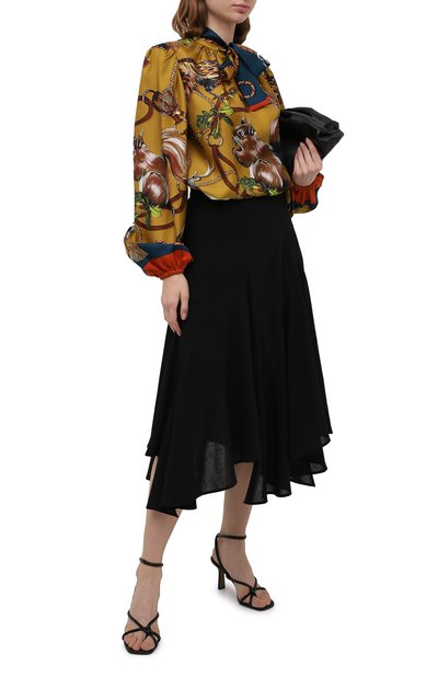 Шелковая блузка DOLCE & GABBANA, арт. F74V2T/FI12L, фото 2