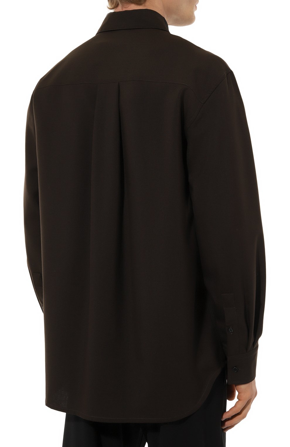 Шерстяная рубашка MARNI, арт. CUMU0325QS/TW839, фото 4