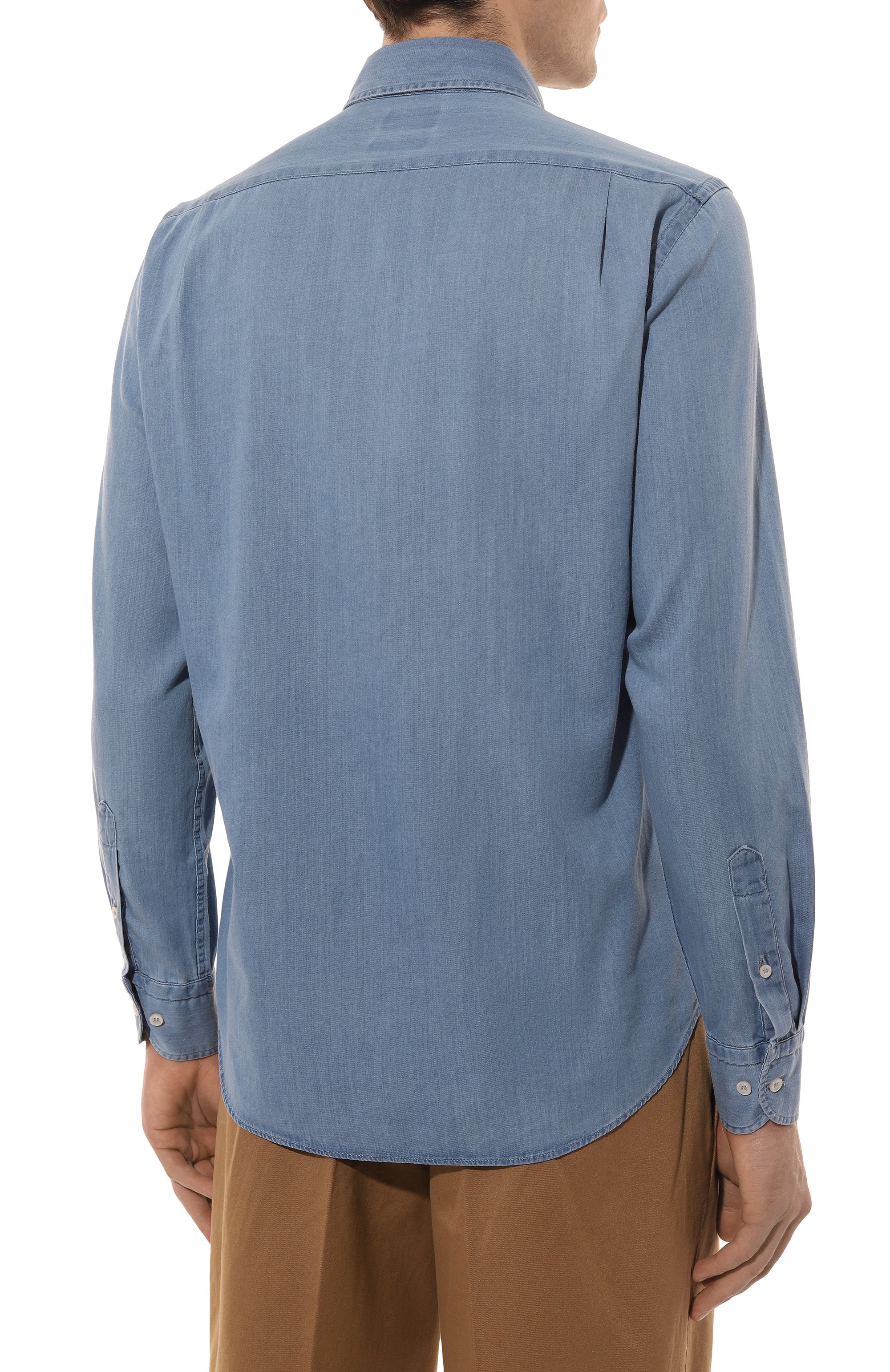 Джинсовая рубашка PAUL&SHARK, арт. 25413160, фото 4