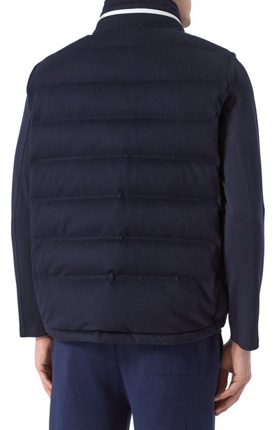 Пуховый жилет BRUNELLO CUCINELLI, арт. MM4631940, фото 4