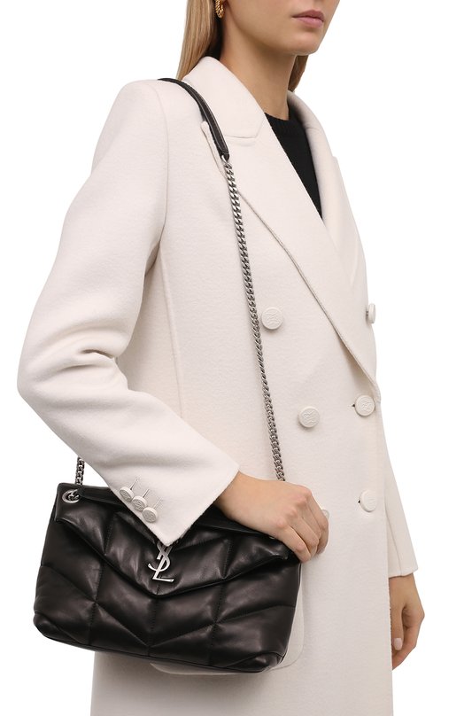Сумка Puffer Loulou small Saint Laurent 577476/1EL00 Чёрный  577476/1EL00 Фото 6