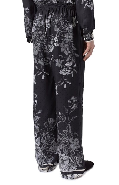 Шелко вые домашние брюки DOLCE & GABBANA, арт. GVRMAT/HI12H, фото 4