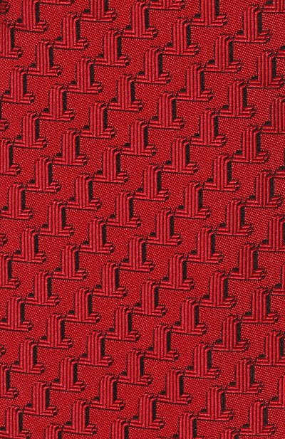 Шелковый галстук LANVIN красного цвета по цене 15400 руб., арт. 3103/TIE, фото 4 Шелковый галстук LANVIN, арт. 3103/TIE, фото 4