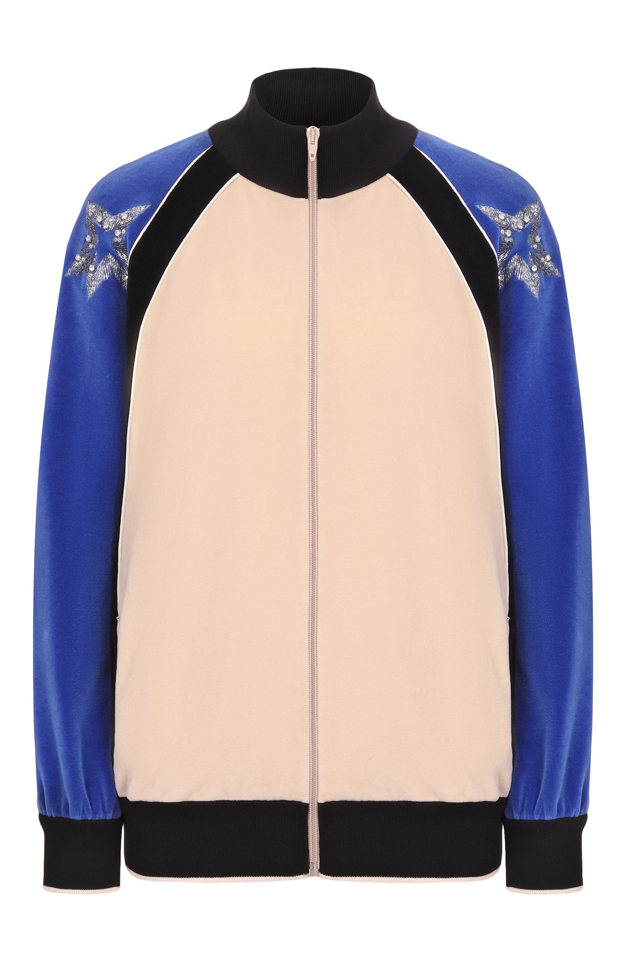 Бархатная толстовка VALENTINO разноцветного цвета по цене 285500 руб., арт. 8B3MF25G/A4U, фото 1 Бархатная толстовка VALENTINO, арт. 8B3MF25G/A4U, фото 1