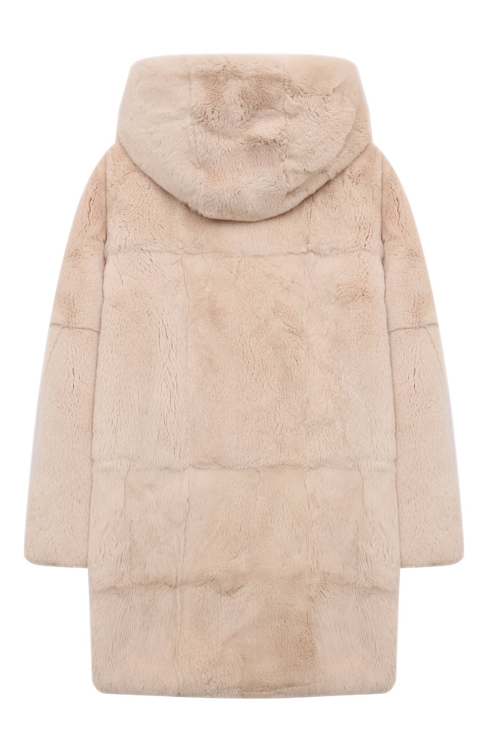 Шуба из кролика YVES SALOMON ENFANT, арт. 22WEM90168REXX, фото 2