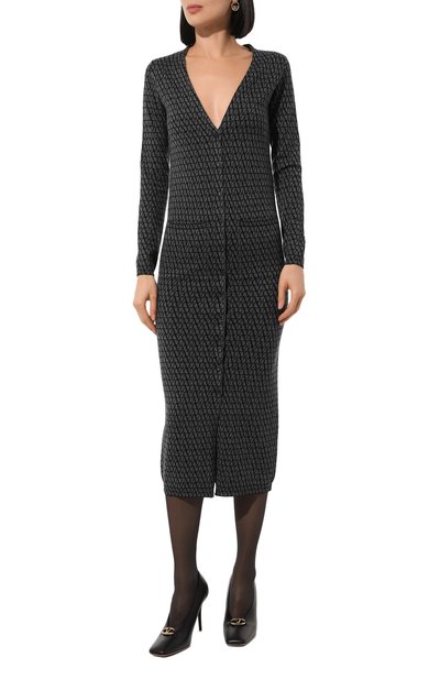 Шерстяной кардиган VALENTINO, арт. 5B3KA08L8QV, фото 3