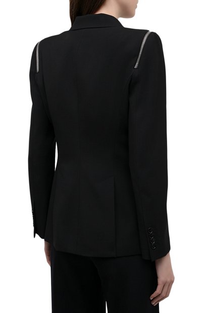 Шерстяной жакет ALEXANDER MCQUEEN, арт. 686741/QJACA, фото 4