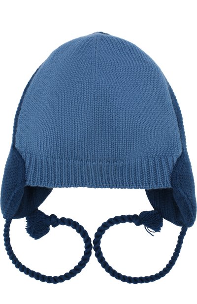 Кашемировая шапка с завязками-шнурками LORO PIANA, арт. FAI2312, фото 1
