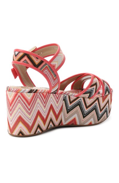 Текстильные босоножки MISSONI, арт. MWF038, фото 5