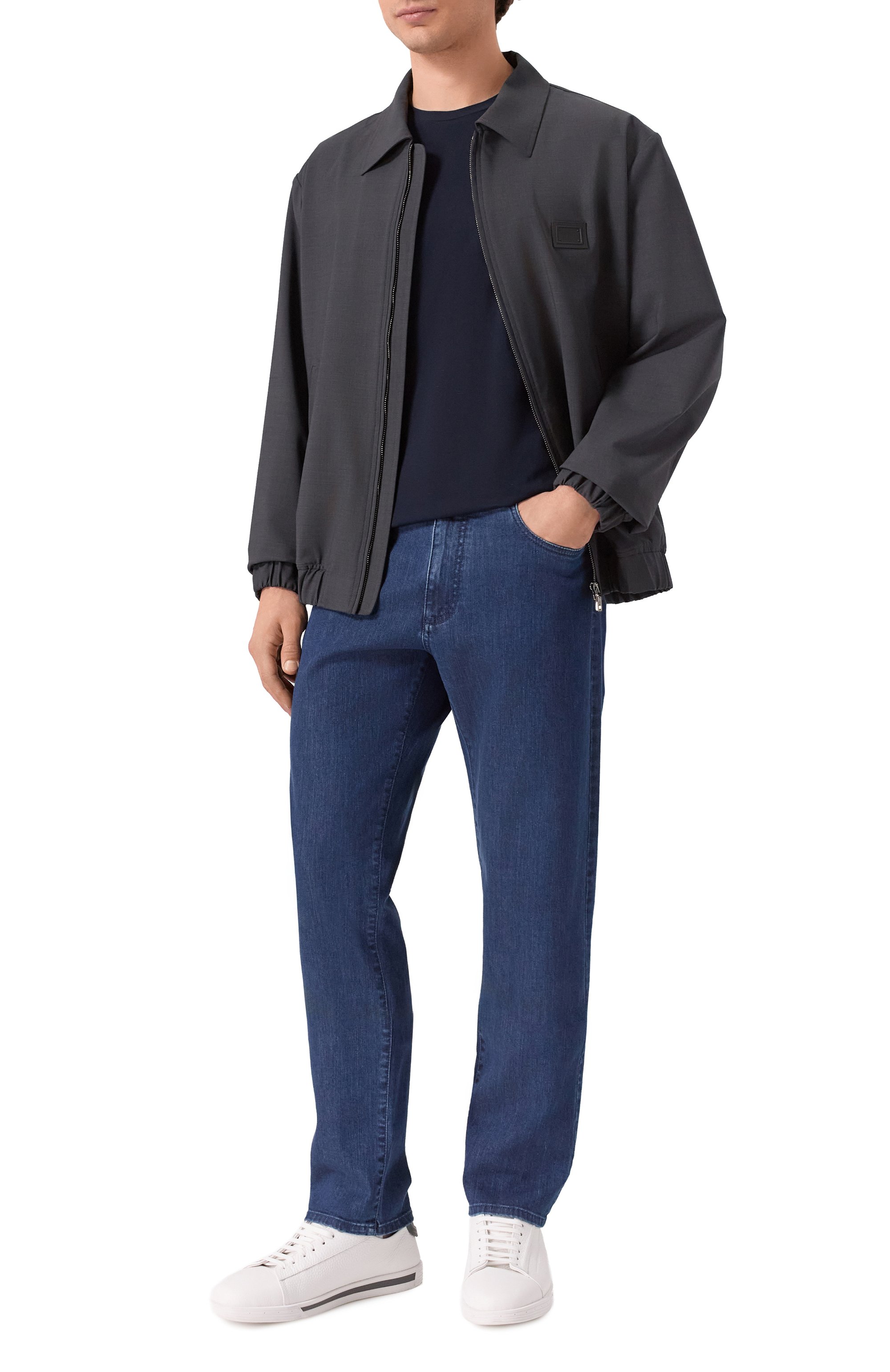 Хлопковый лонгслив CORNELIANI, арт. 27G550/2725028, фото 2