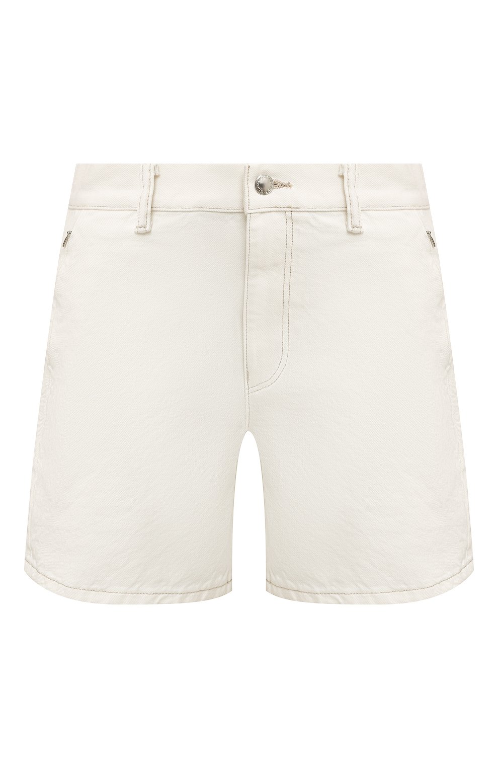 Джинсовые шорты ALEXANDER WANG молочного цвета по цене 43300 руб., арт. 4DC2224108, фото 1 Джинсовые шорты ALEXANDER WANG, арт. 4DC2224108, фото 1