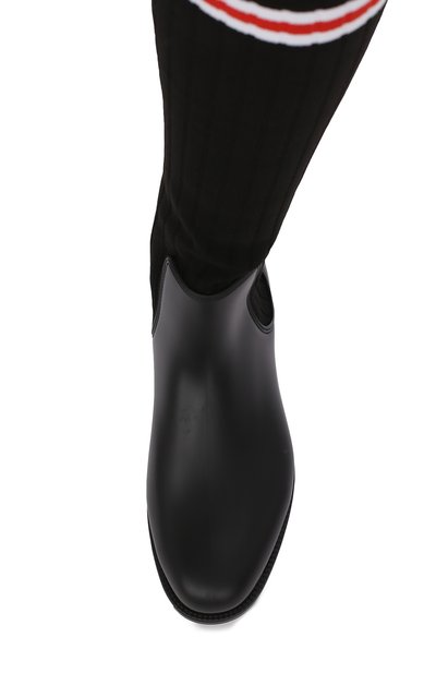Резиновые сапоги с вязаной отделкой GIVENCHY, арт. BE09221057, фото 5