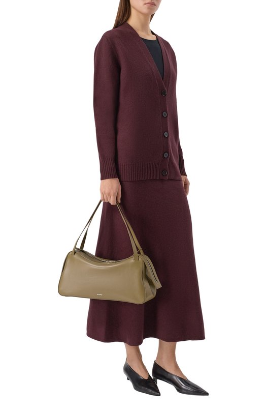 Сумка Jil Sander J08ZH0081/P6570 Хаки  J08ZH0081/P6570 Фото 7