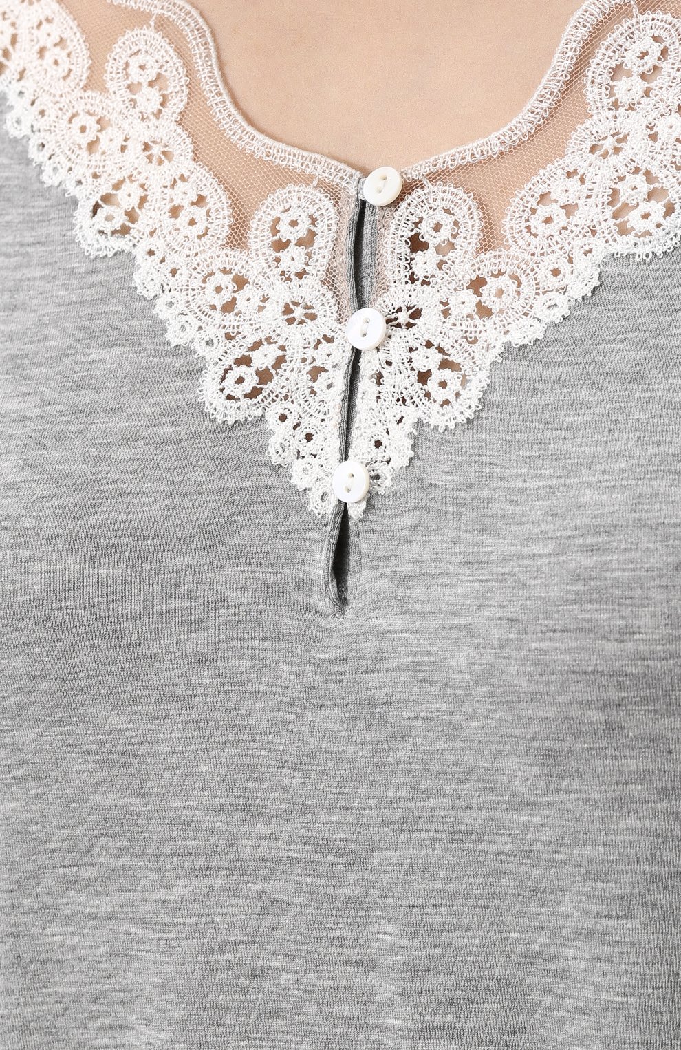 Однотонная пижама с кружевной отделкой IMEC, арт. 68770, фото 6