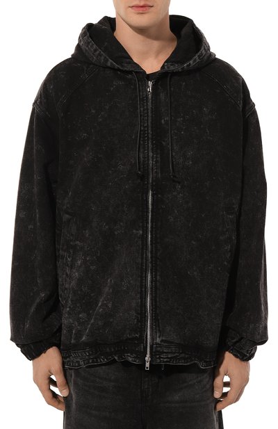 Джинсовая куртка JUUN.J черного цвета по цене 66550 руб., арт. JC4941PD1/5, фото 3 Джинсовая куртка JUUN.J, арт. JC4941PD1/5, фото 3