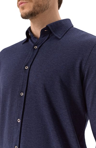 Рубашка из хлопка и кашемира STEFANO RICCI, арт. CJ007593/TE2603, фото 5