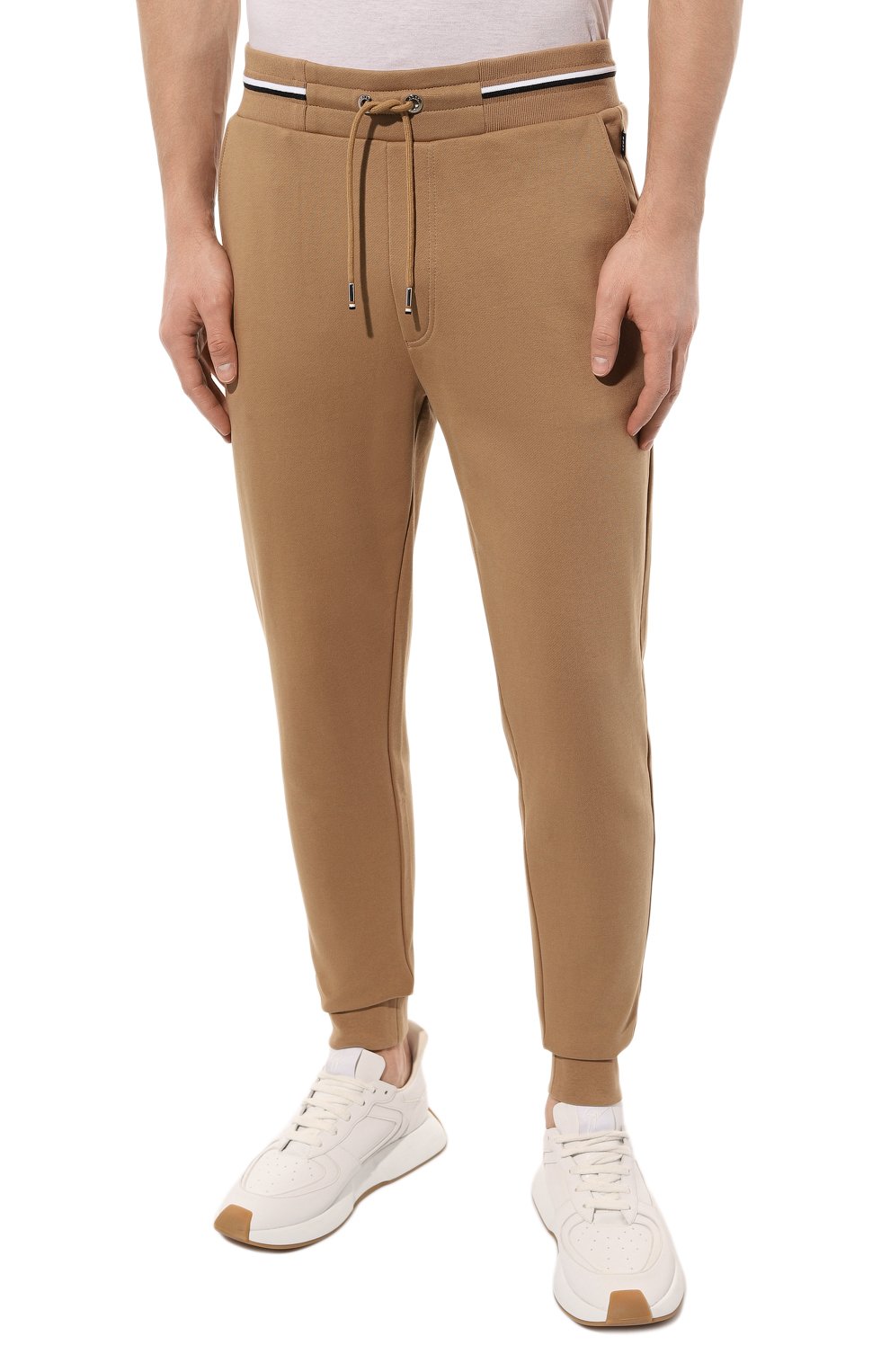 Хлопковые джоггеры BOSS, арт. 50489503, фото 3