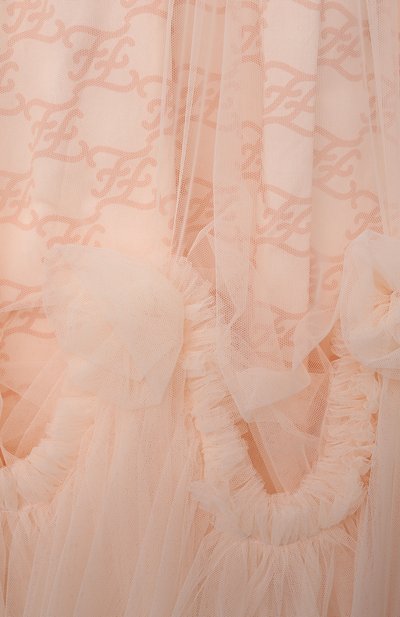 Платье FENDI розового цвета по цене 79950 руб., арт. JFB484/AEXX/3A-6A, фото 3 Платье FENDI, арт. JFB484/AEXX/3A-6A, фото 3