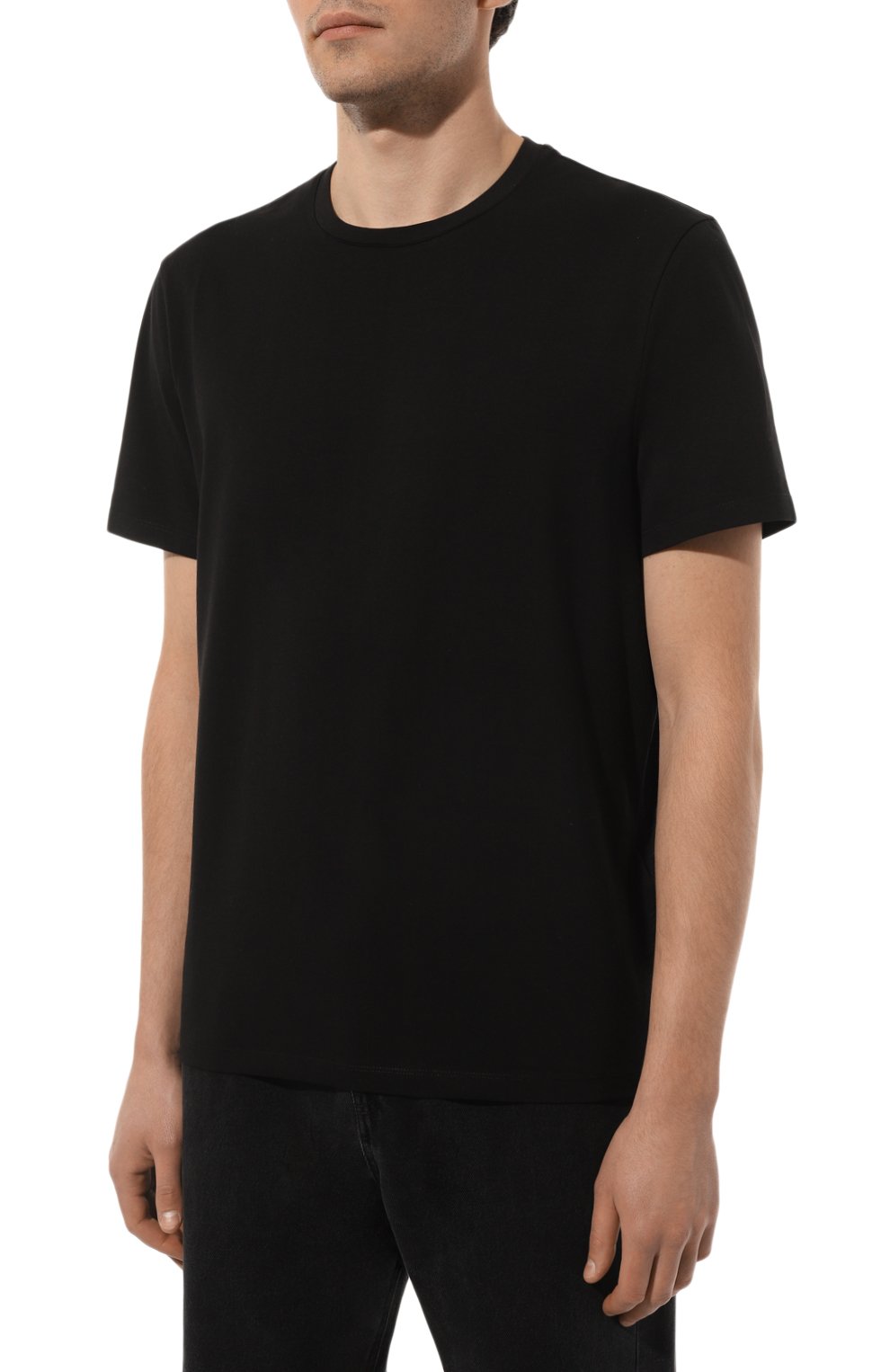 Хлопковая футболка 7 FOR ALL MANKIND, арт. JSIM237LBK, фото 3