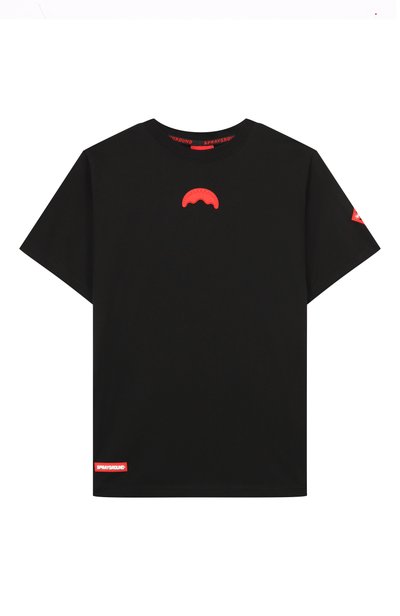 Хлопковая футболка SPRAYGROUND, арт. SPY1508BLK/T0UCH 0F RED REGULAR T-SHIRT BLK