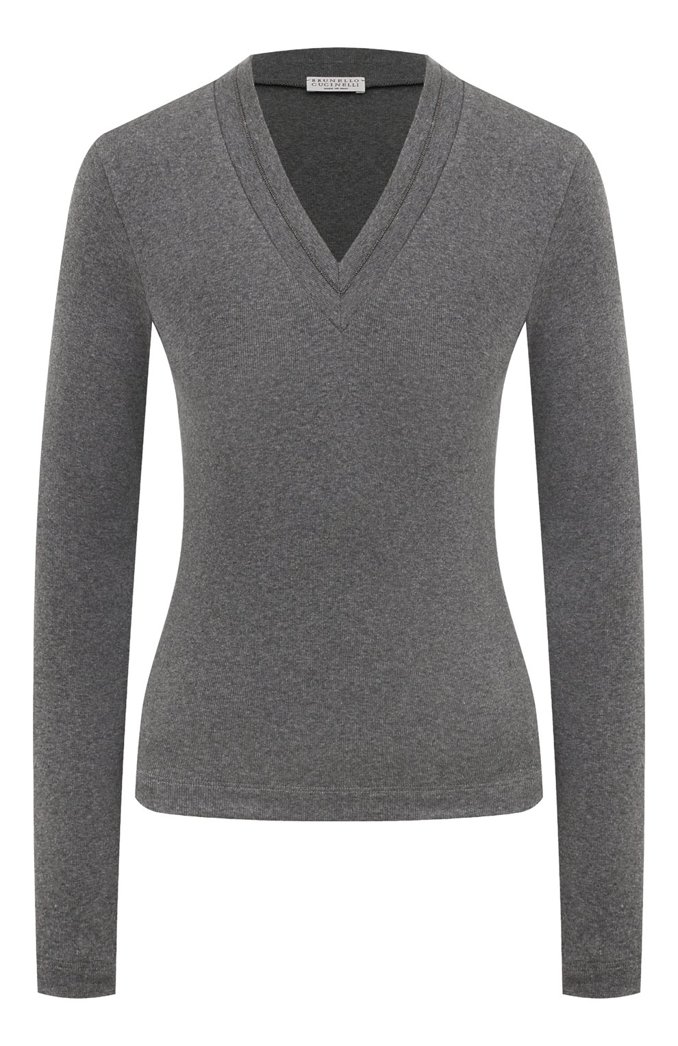 Хлопковый пуловер BRUNELLO CUCINELLI, арт. M0TC8EL512, фото 1