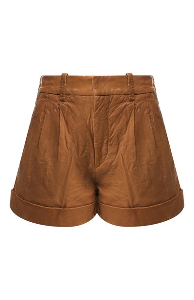 Женские кожаные шорты ISABEL MARANT ETOILE, арт. SH0209-19A002E/AB0T