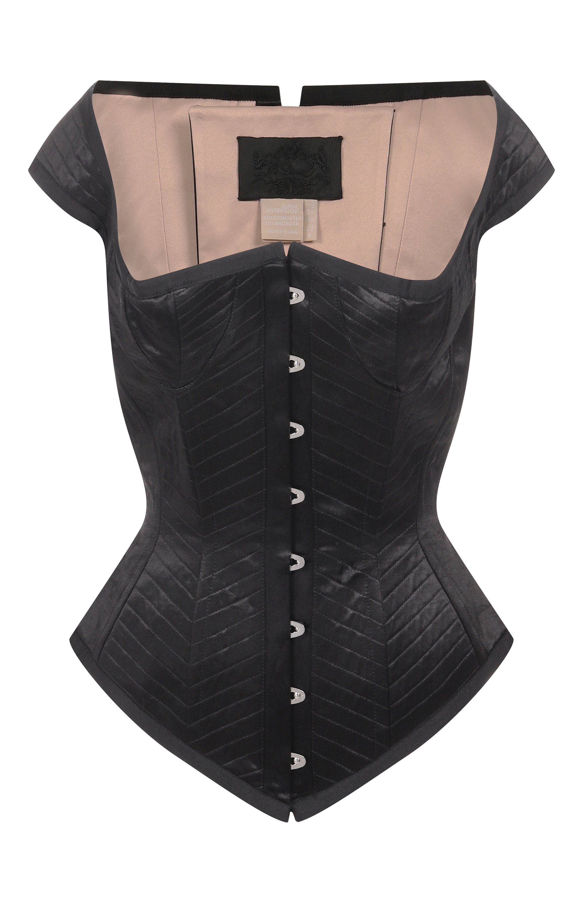 Атласный топ-корсет DANIIL ANTSIFEROV, арт. DA_1175B, фото 1