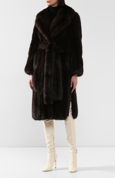 Шуба из меха соболя ZILLI, арт. WAS-ZC0N2-ZIB00/0001, фото 3