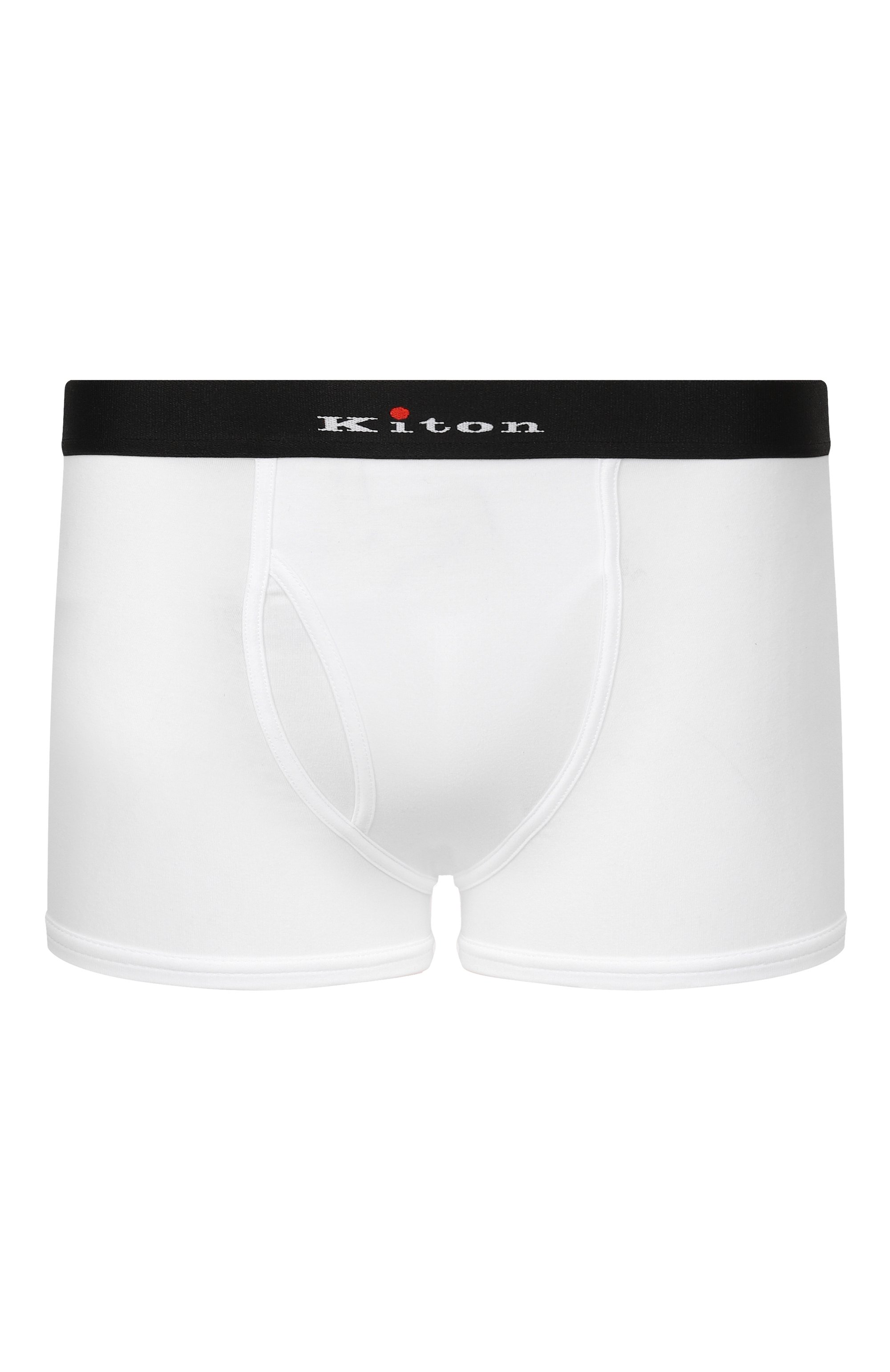 Хлопковые боксеры KITON белого цвета по цене 26100 руб., арт. UNWBX16K0727H01, фото 1 Хлопковые боксеры KITON, арт. UNWBX16K0727H01, фото 1