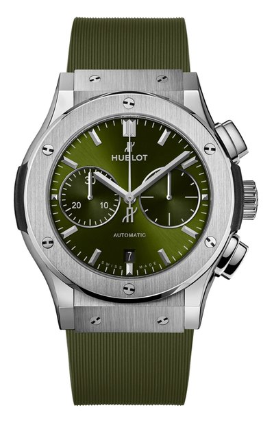 Мужские часы chronograph titanium green HUBLOT, арт. 521.NX.8970.RX