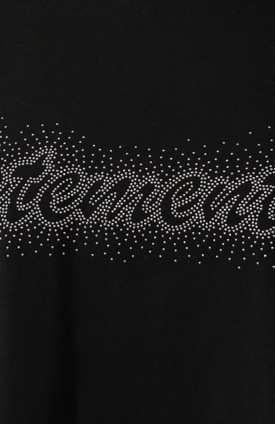 Хлопковая футболка VETEMENTS, арт. SS20TR420 1612/W/BLACK, фото 5