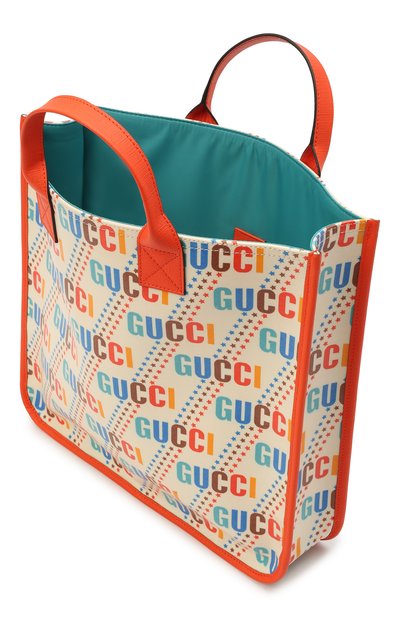 Хлопковая сумка GUCCI, арт. 550763/21ZA0, фото 3