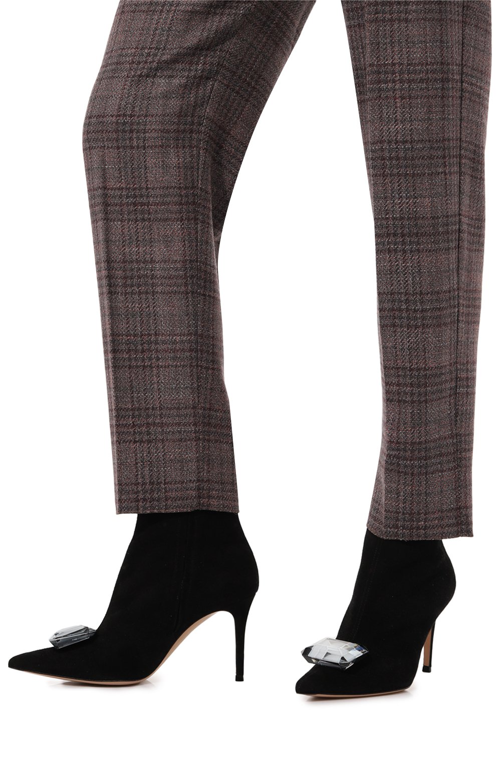 Замшевые ботильоны jaipur GIANVITO ROSSI, арт. G73126/85RIC, фото 3