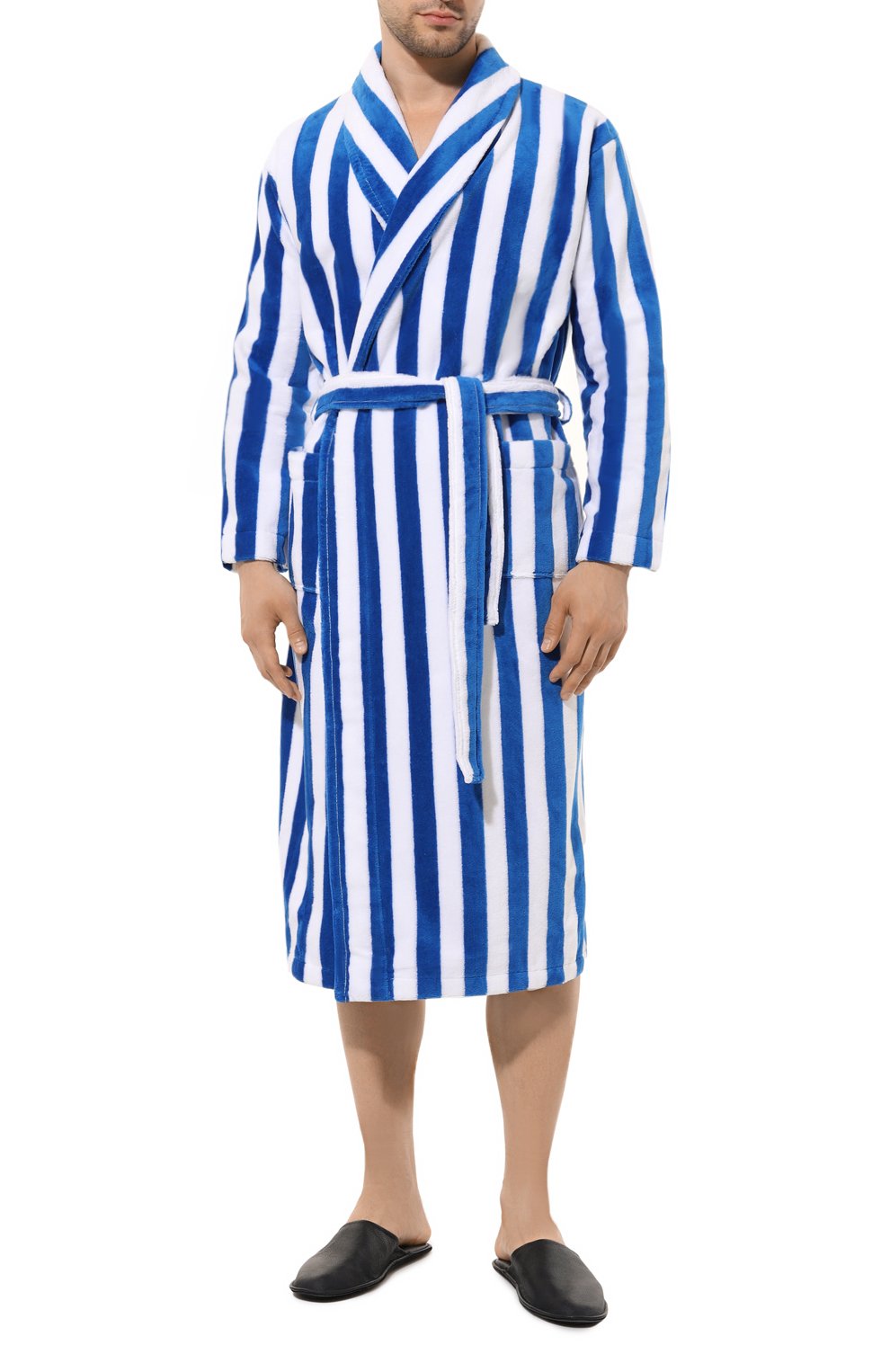Хлопковый халат DEREK ROSE, арт. 5705/AST0031, фото 3