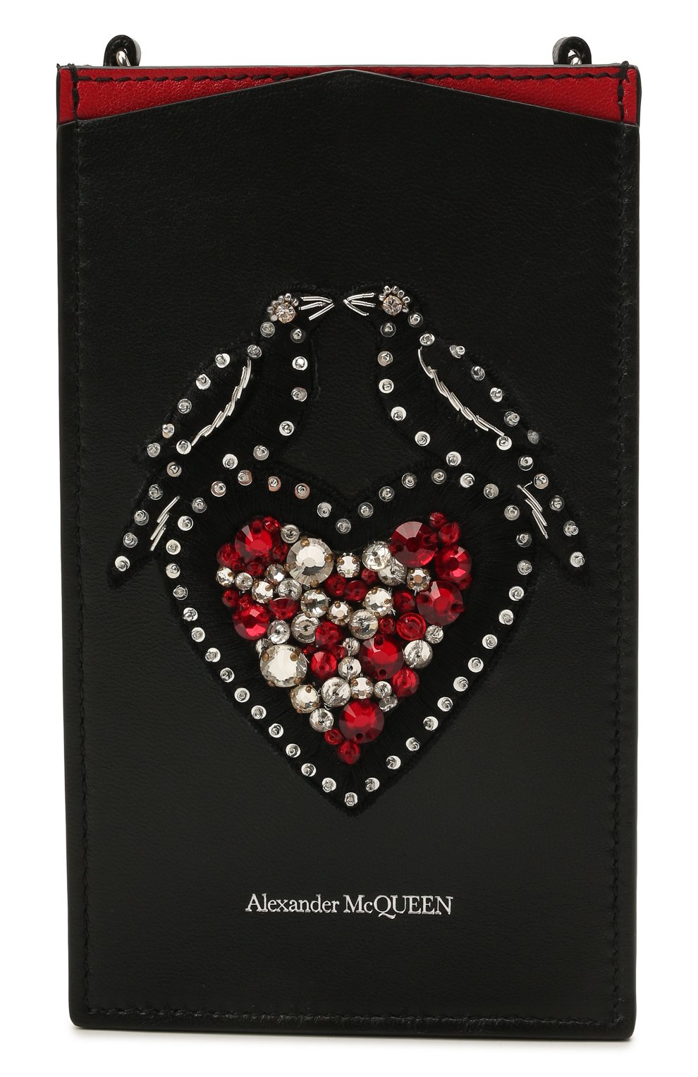 Кожаный футляр для телефона ALEXANDER MCQUEEN, арт. 658446/1LYZZ, фото 1