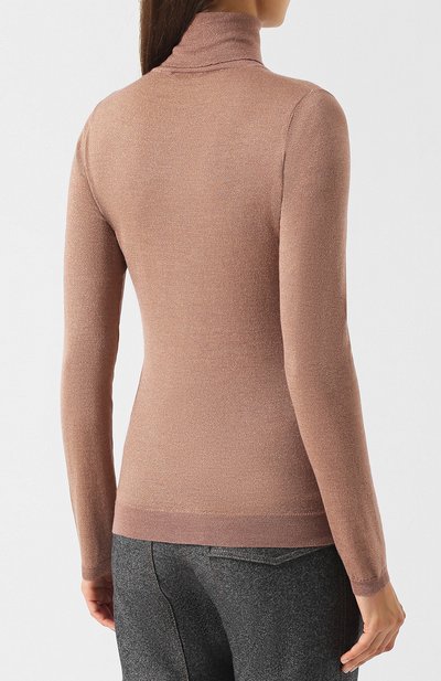 Водолазка из кашемира и шелка BRUNELLO CUCINELLI, арт. M41800063, фото 4