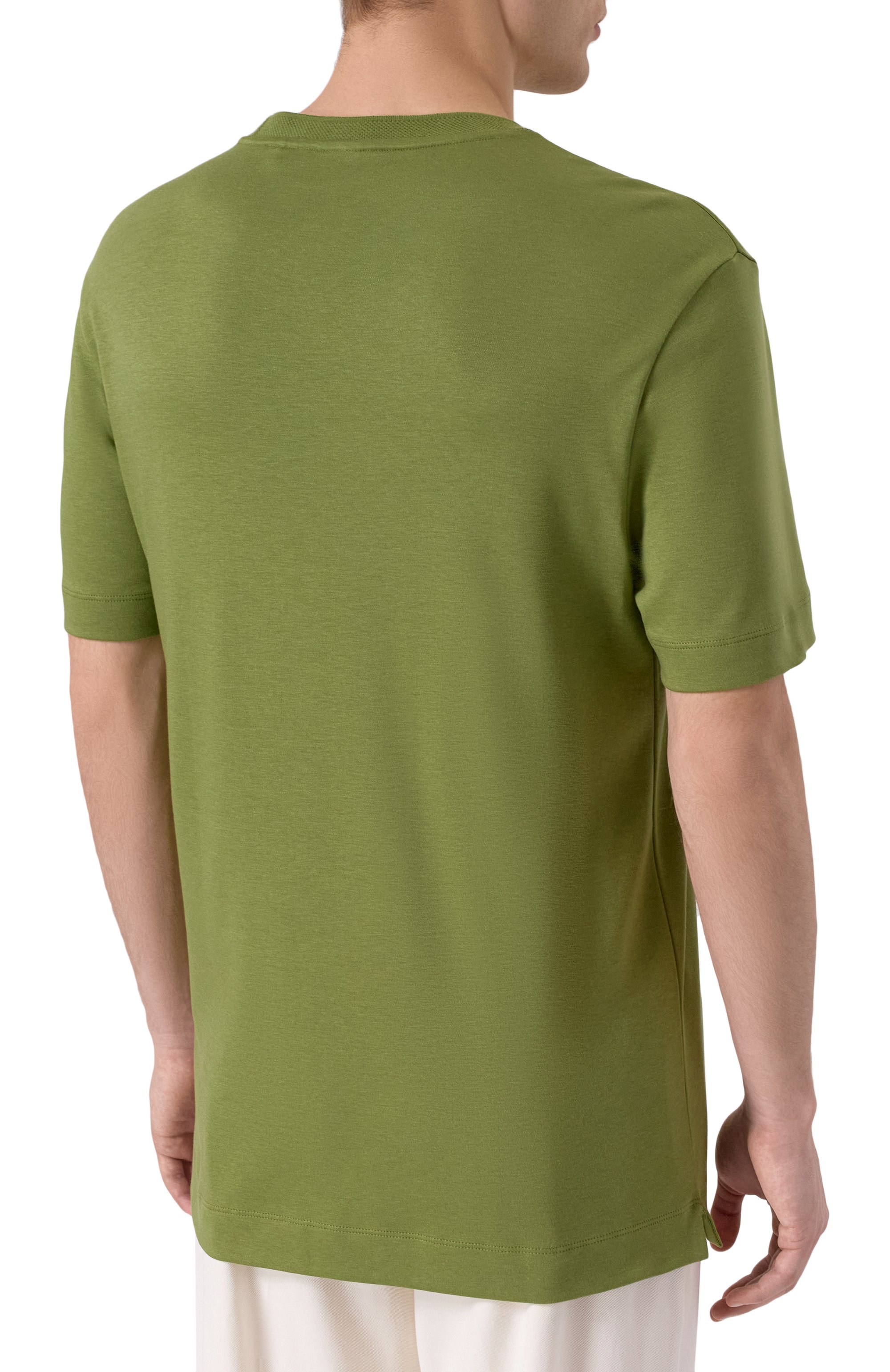 Футболка из лиоцелла и хлопка BOSS, арт. 50536636, фото 4