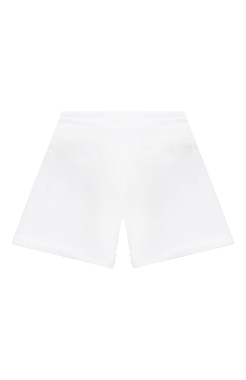 Хлопковые шорты MOSCHINO белого цвета по цене 9370 руб., арт. HDQ007/LDA13/10A-14A, фото 2 Хлопковые шорты MOSCHINO, арт. HDQ007/LDA13/10A-14A, фото 2