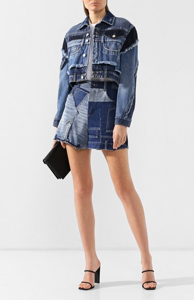 Джинсовая куртка DOLCE & GABBANA голубого цвета по цене 240000 руб., арт. F9D77D/G8959, фото 2 Джинсовая куртка DOLCE & GABBANA, арт. F9D77D/G8959, фото 2