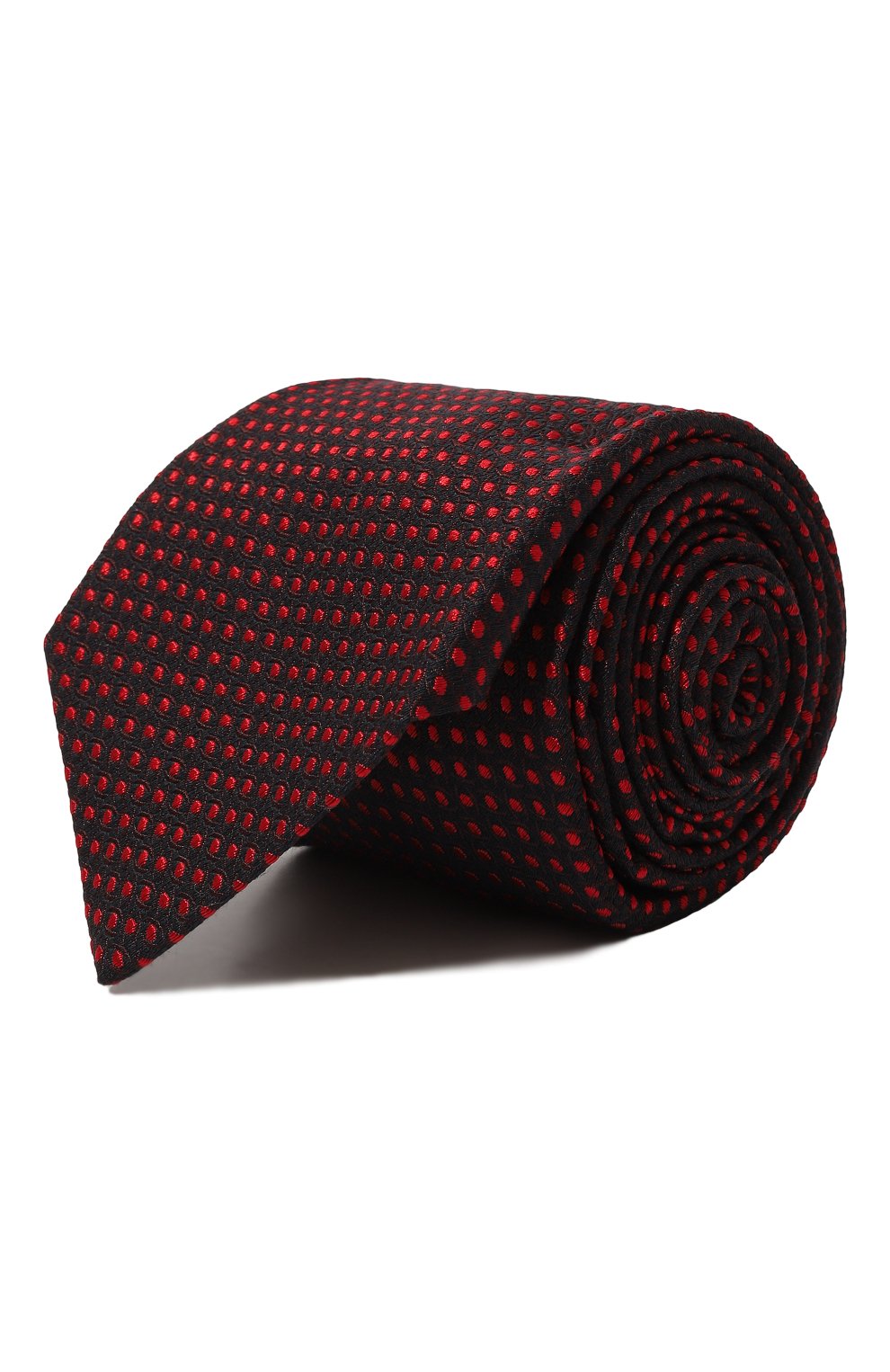 Галстук из шелка и шерсти KITON красного цвета по цене 29500 руб., арт. UCRVKPC08H37, фото 1 Галстук из шелка и шерсти KITON, арт. UCRVKPC08H37, фото 1