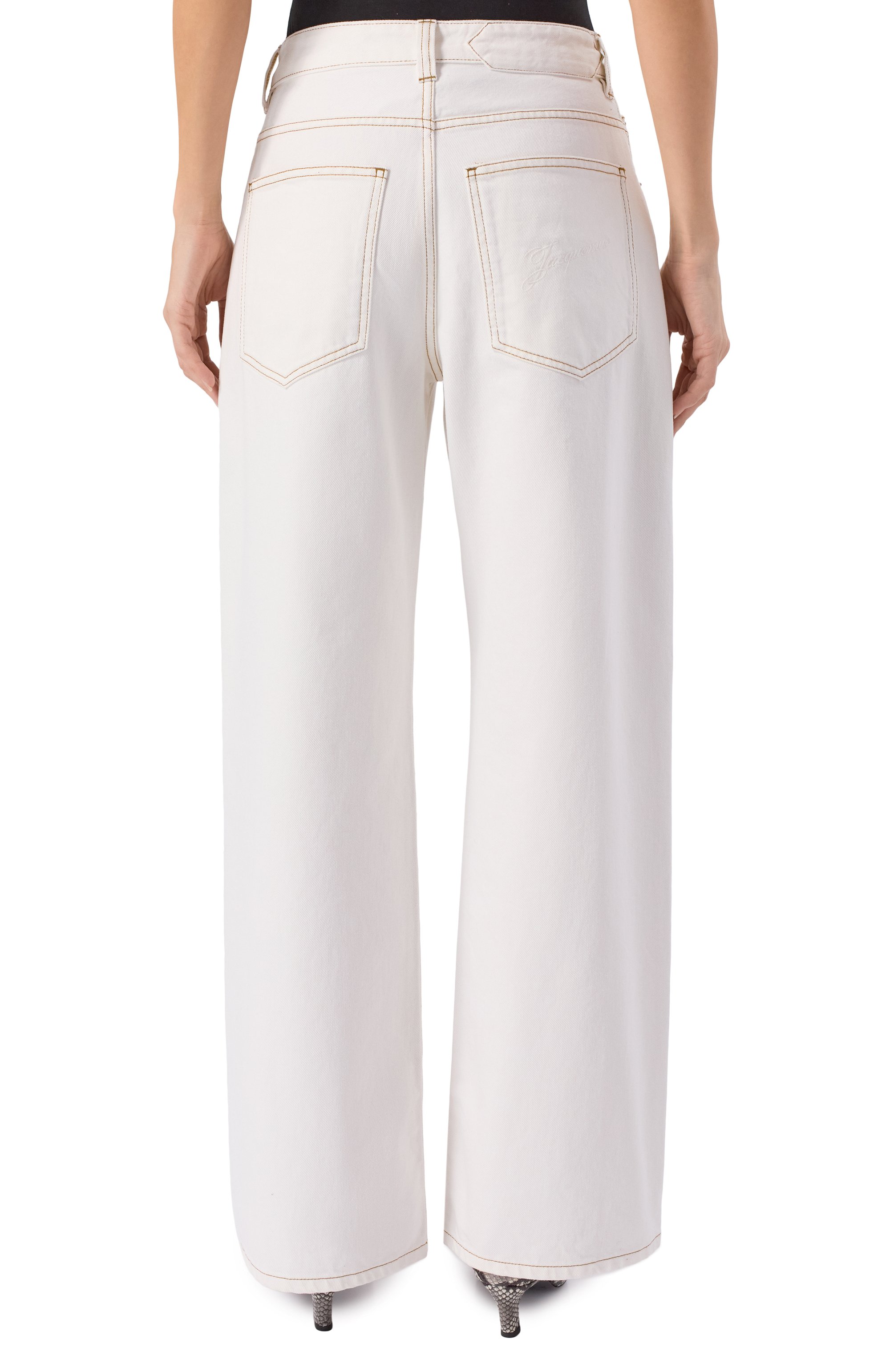 Джинсы JACQUEMUS, арт. 25HPAW00036AD0/0040, фото 4