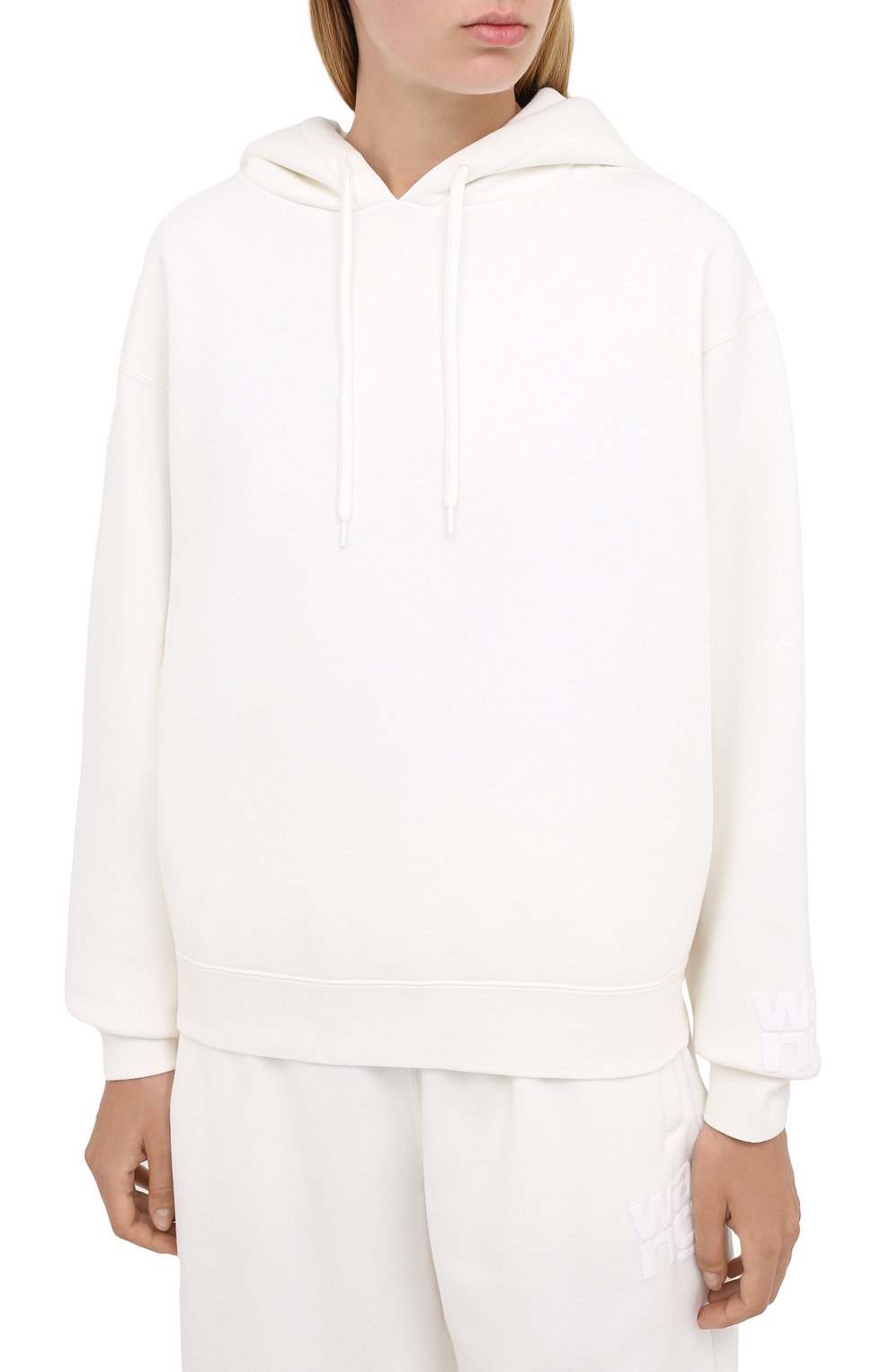 Хлопковое худи ALEXANDERWANG.T, арт. 4CC1202025, фото 3