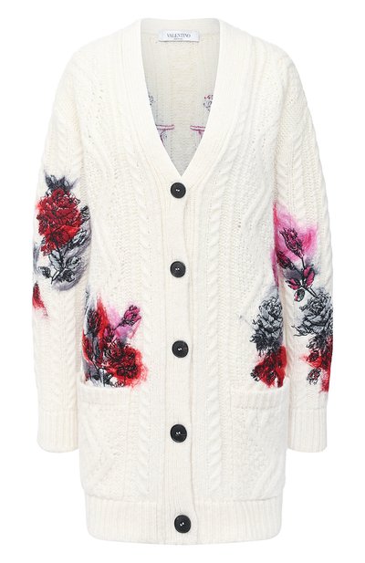 Женский шерстяной кардиган VALENTINO, арт. UB3KA01G5SK