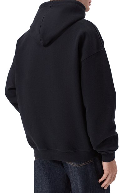 Хлопковое худи DSQUARED2 черного цвета по цене 55750 руб., арт. S74GU0929/D25029, фото 4 Хлопковое худи DSQUARED2, арт. S74GU0929/D25029, фото 4