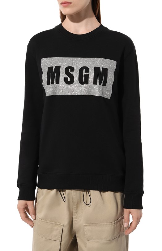 фото Хлопковый свитшот msgm