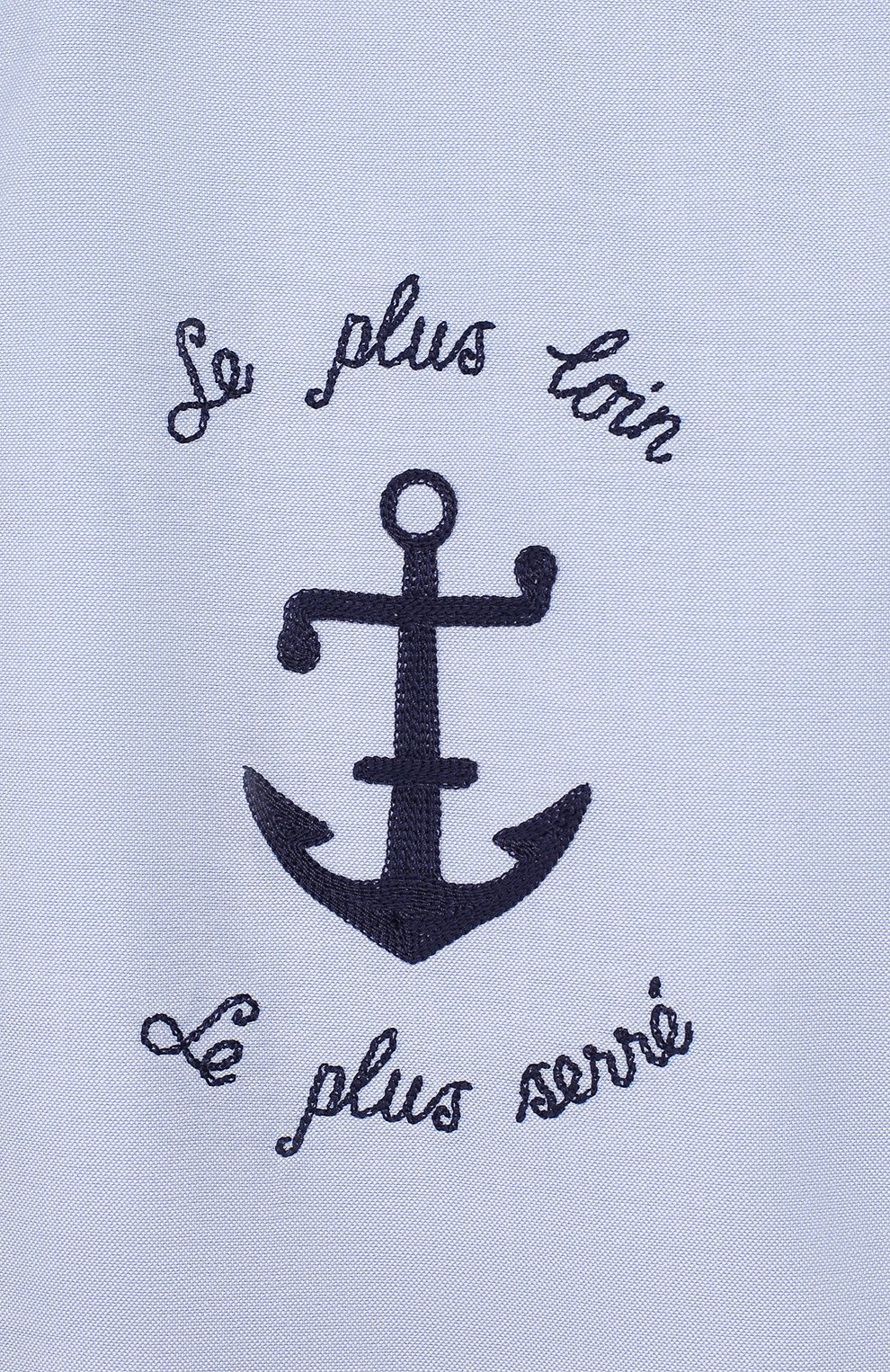 Хлопковая рубашка GUCCI голубого цвета по цене 50400 руб., арт. 600371/XWAH0, фото 3 Хлопковая рубашка GUCCI, арт. 600371/XWAH0, фото 3