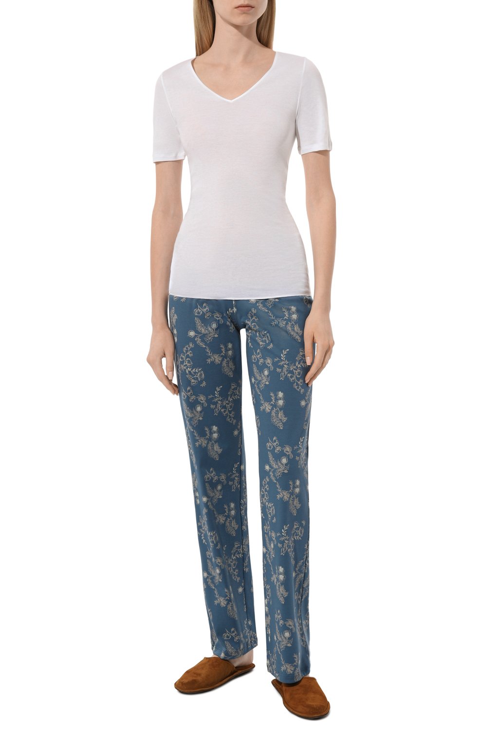 Хлопковая футболка HANRO, арт. 071603, фото 2